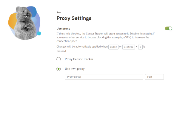 Censor Tracker – Proxy for Privacy & Security截图2