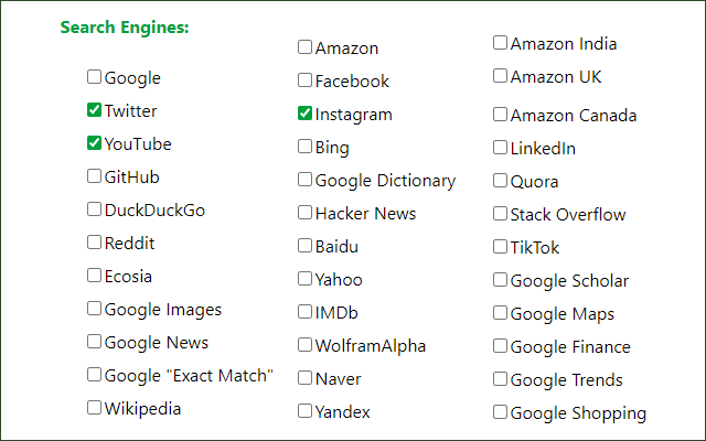 Multi Context Menu Search截图4
