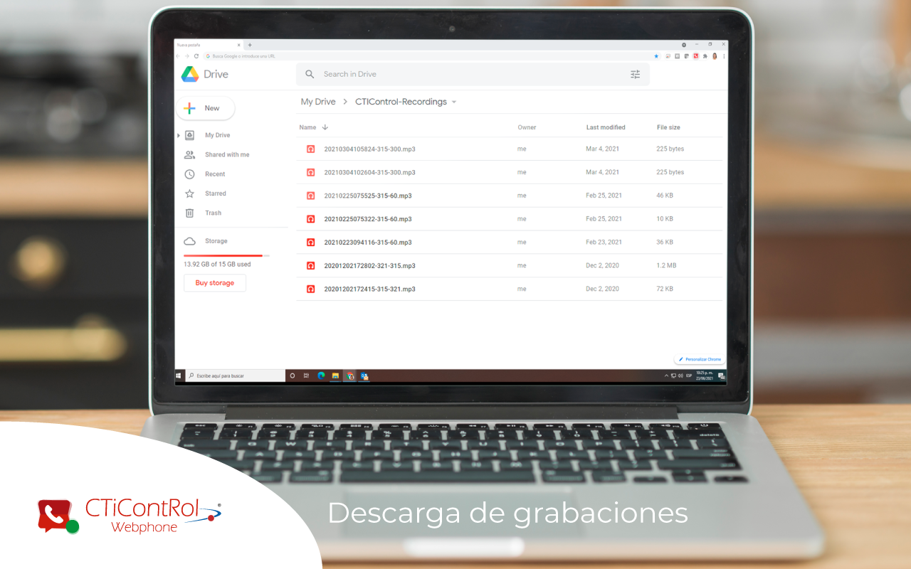 CTiContRol® Webphone para Google Workspace截图5