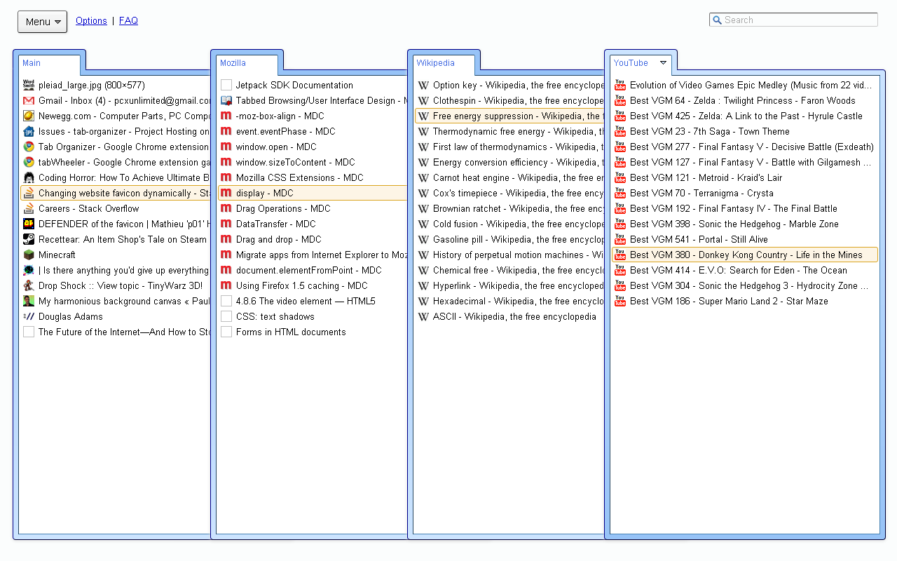Tab Organizer截图1