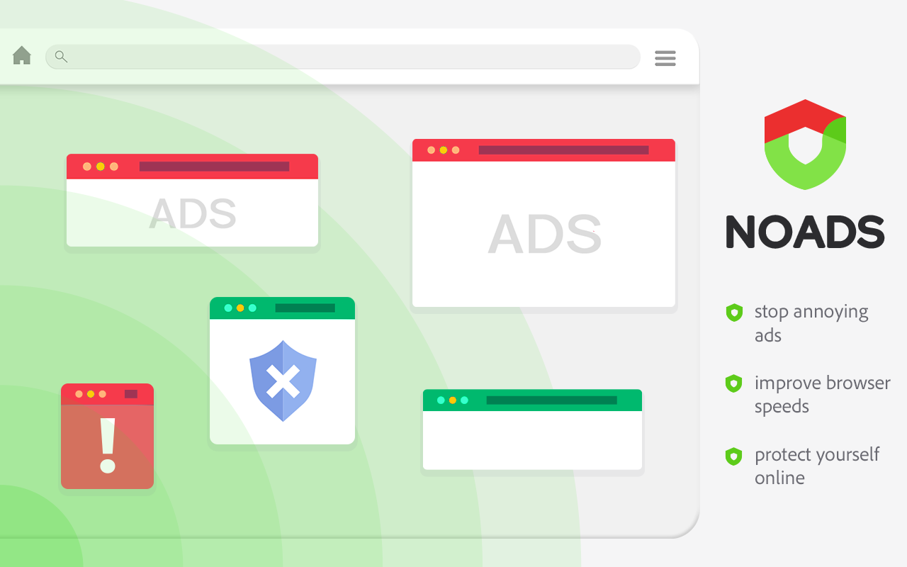Ad block & Adblocker - No Ads extension截图1