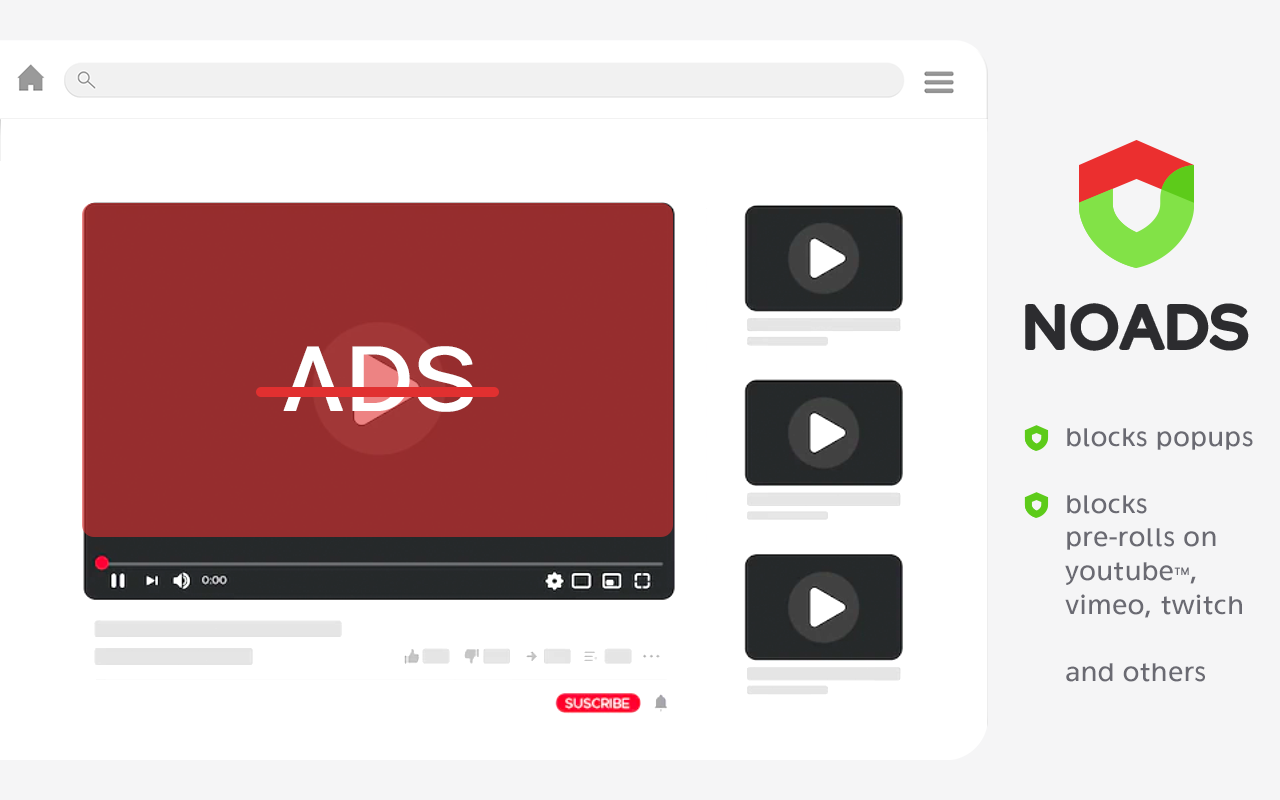 Ad block & Adblocker - No Ads extension截图2