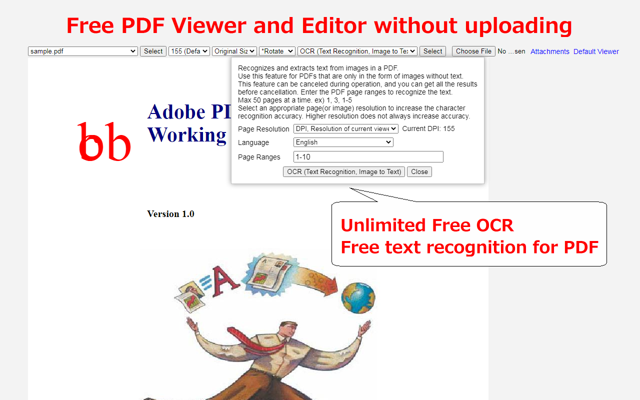 WebAssembly PDF Viewer Editor截图4