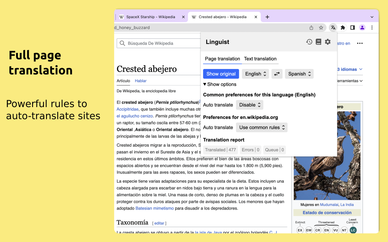 Linguist - web page translator截图4