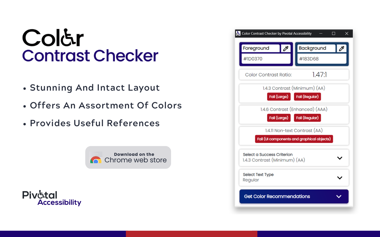 Color Contrast Checker截图3