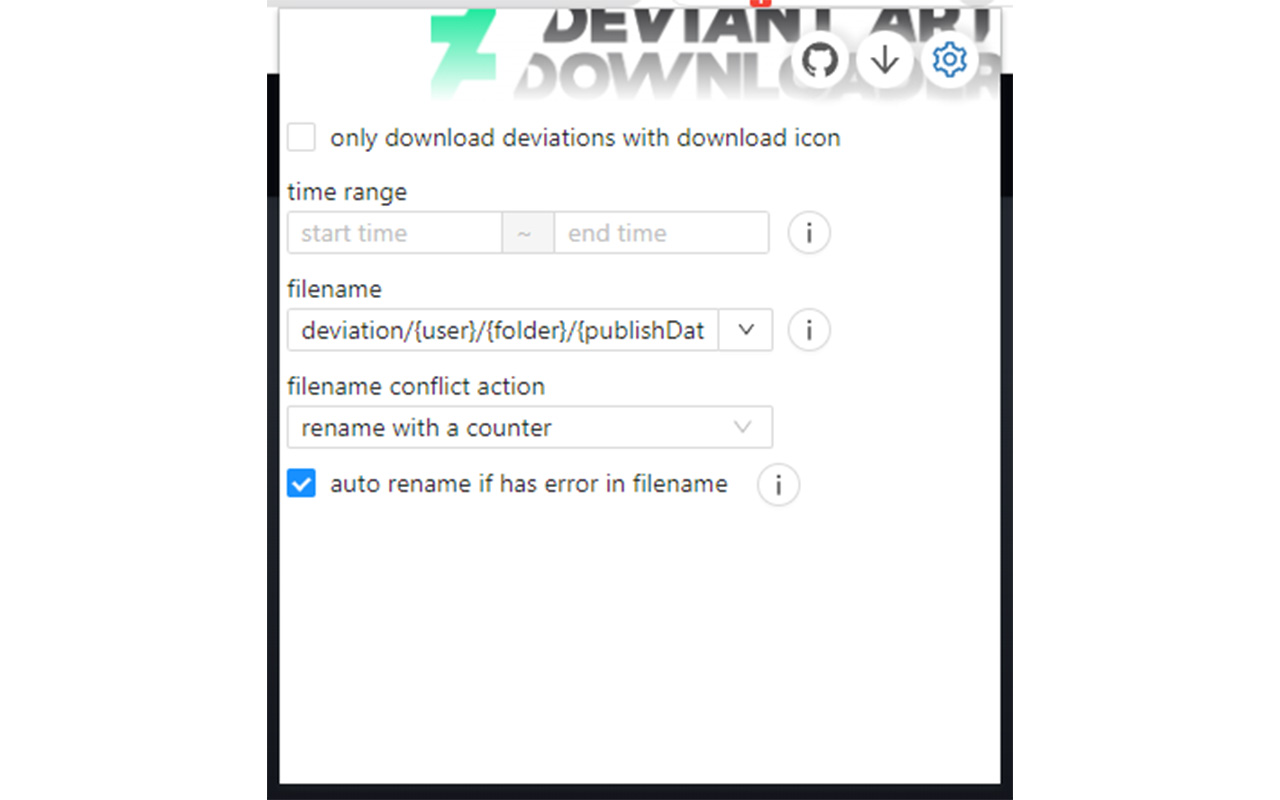 Deviant Art Downloader截图1