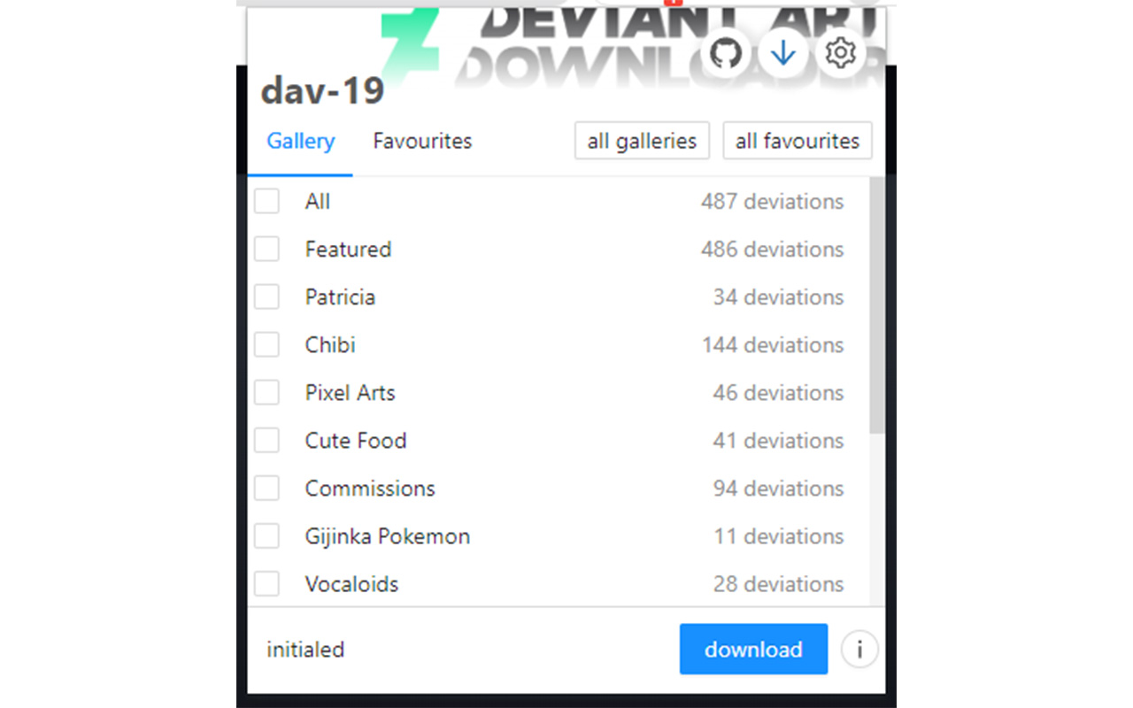 Deviant Art Downloader截图3