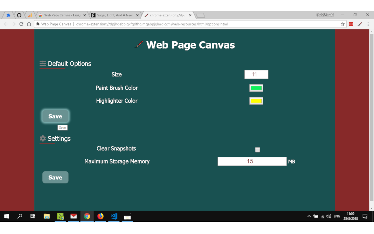 Web Page Canvas截图2