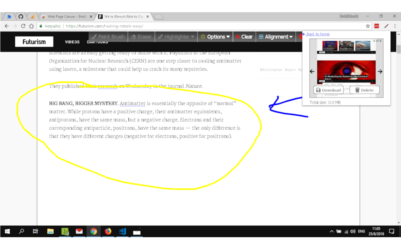 Web Page Canvas截图4