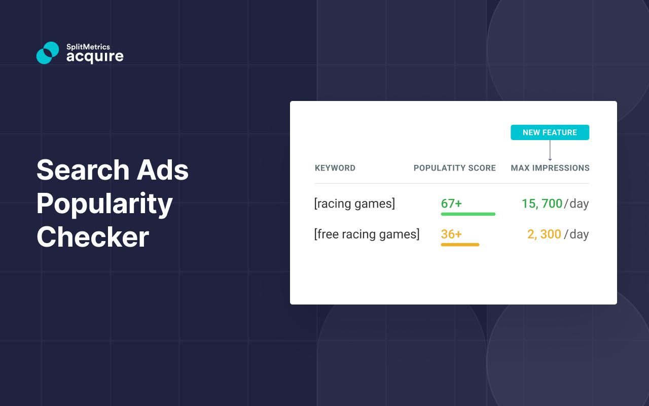 Apple Search Ads Benchmarks & KW Popularity截图3