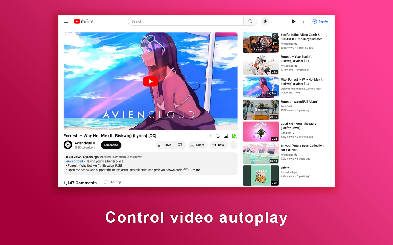 Iridium for YouTube截图3