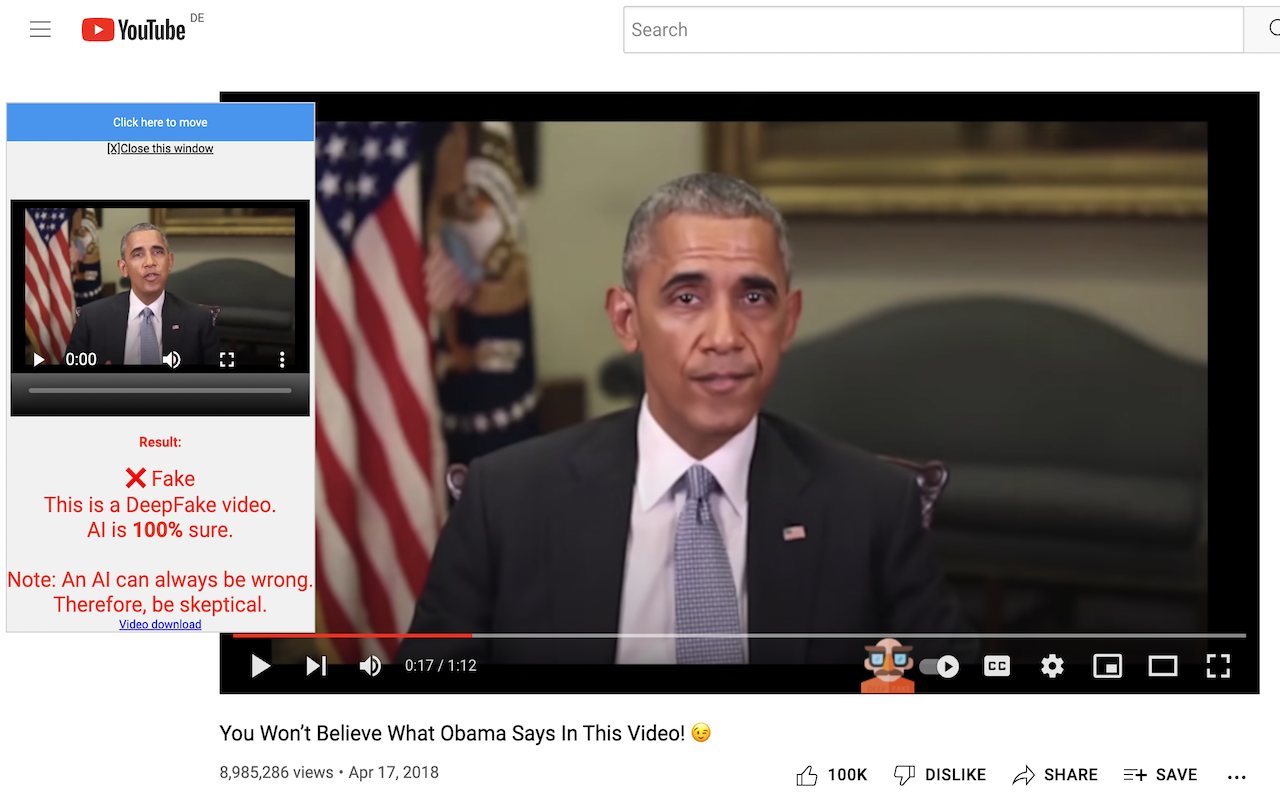 Deepfake Detection截图2