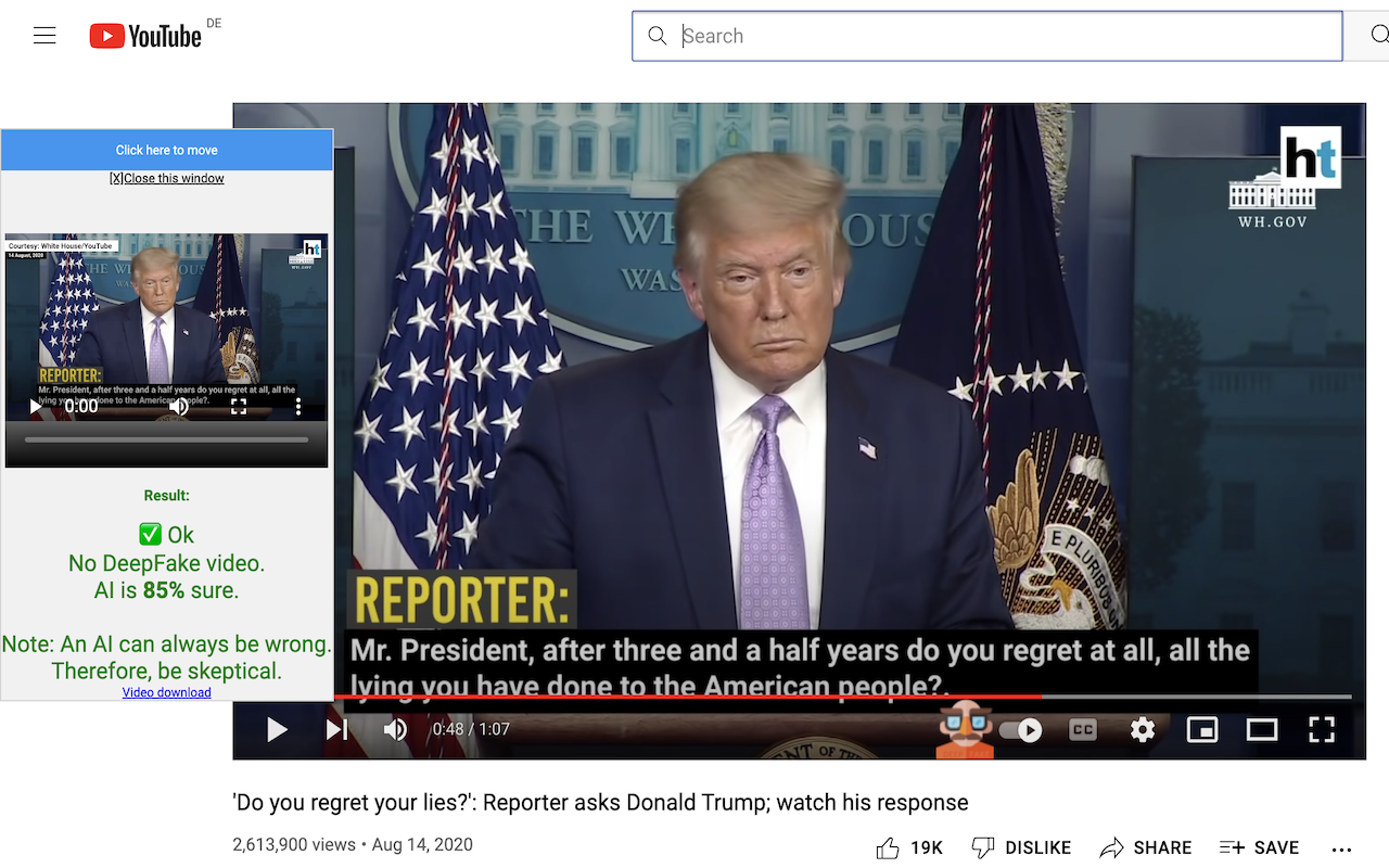 Deepfake Detection截图3