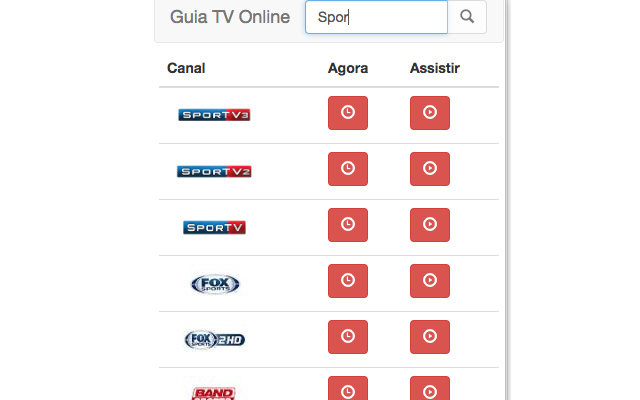 TV Online Guia截图1