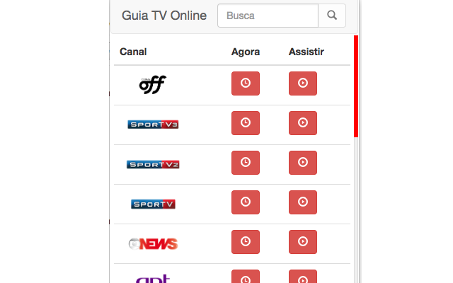 TV Online Guia截图2