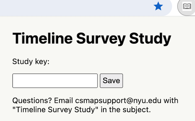 Timeline Survey Study截图1