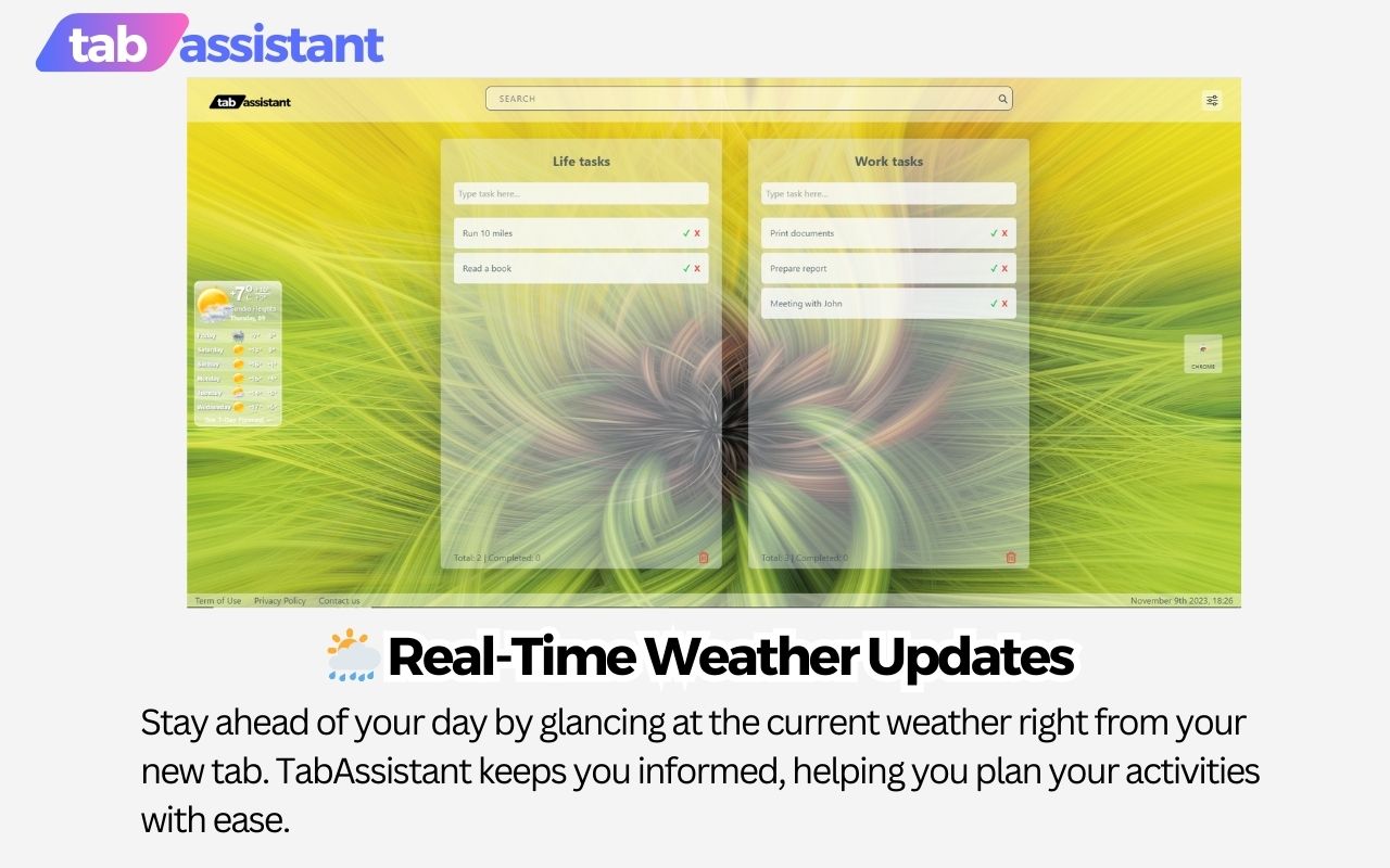 TabAssistant - Newtab Todo & Task List截图5