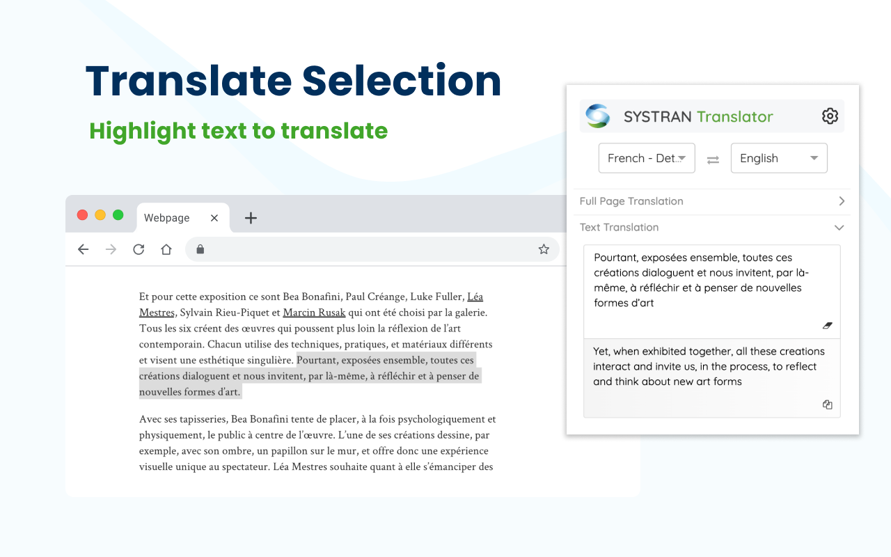 SYSTRAN Translator截图3