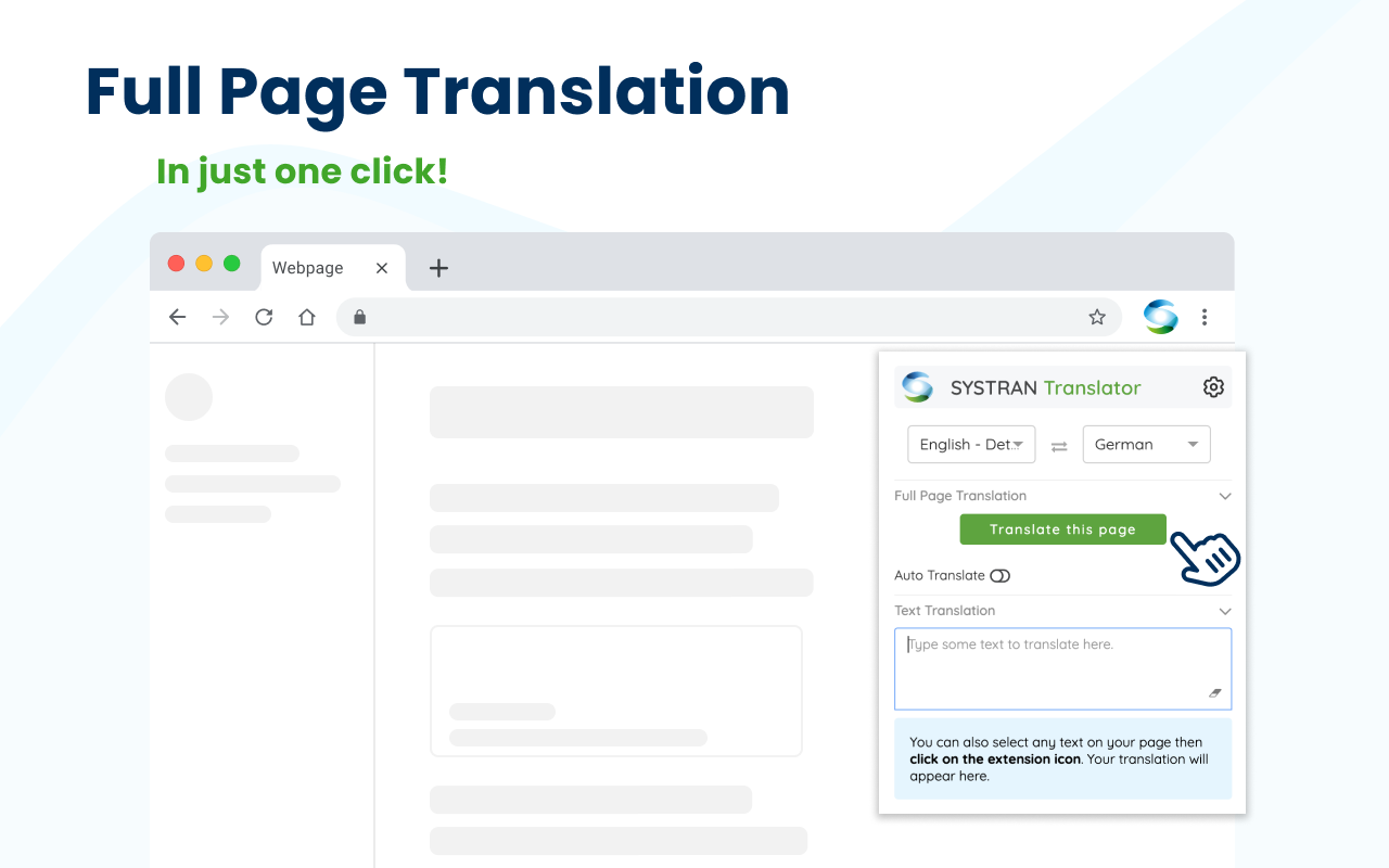 SYSTRAN Translator截图4