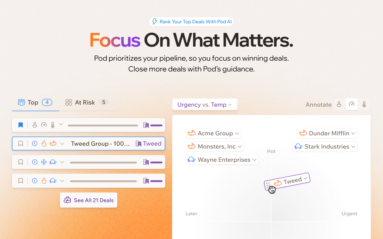 Pod - Pipeline Intelligence for Sales截图5