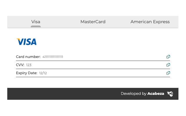 Credit Card Generator截图1