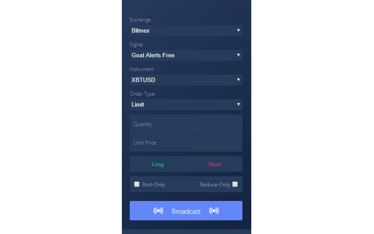Goat Alerts TradingView Bot截图1