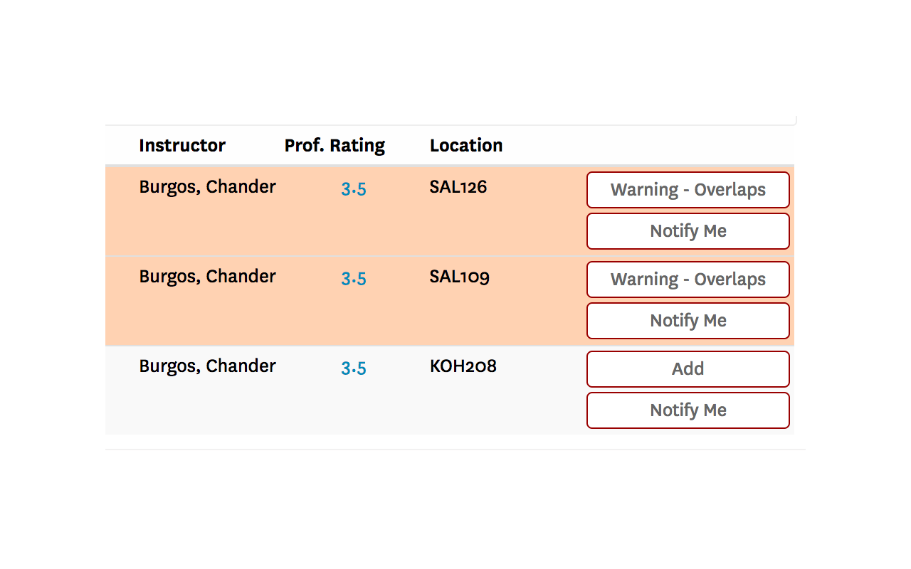 USC Schedule Helper截图2