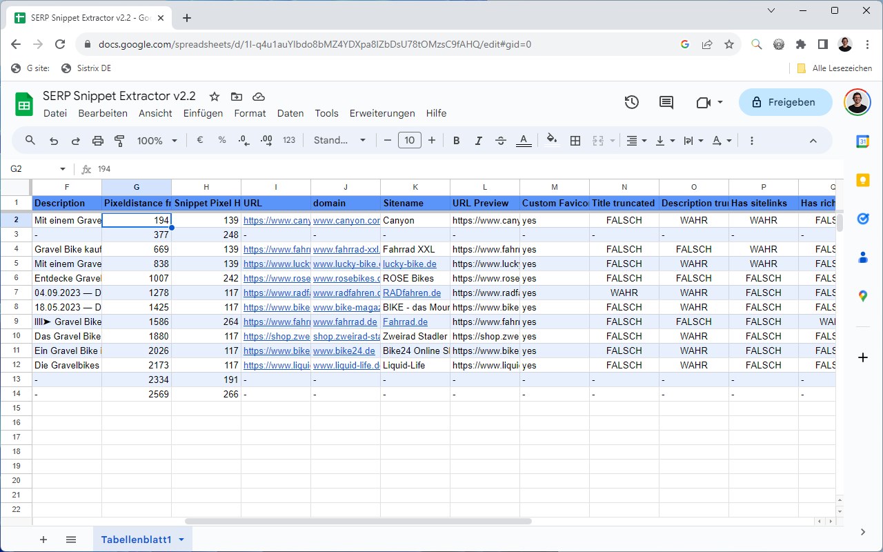 SERP Snippet Extractor by searchanalyzer.io截图1