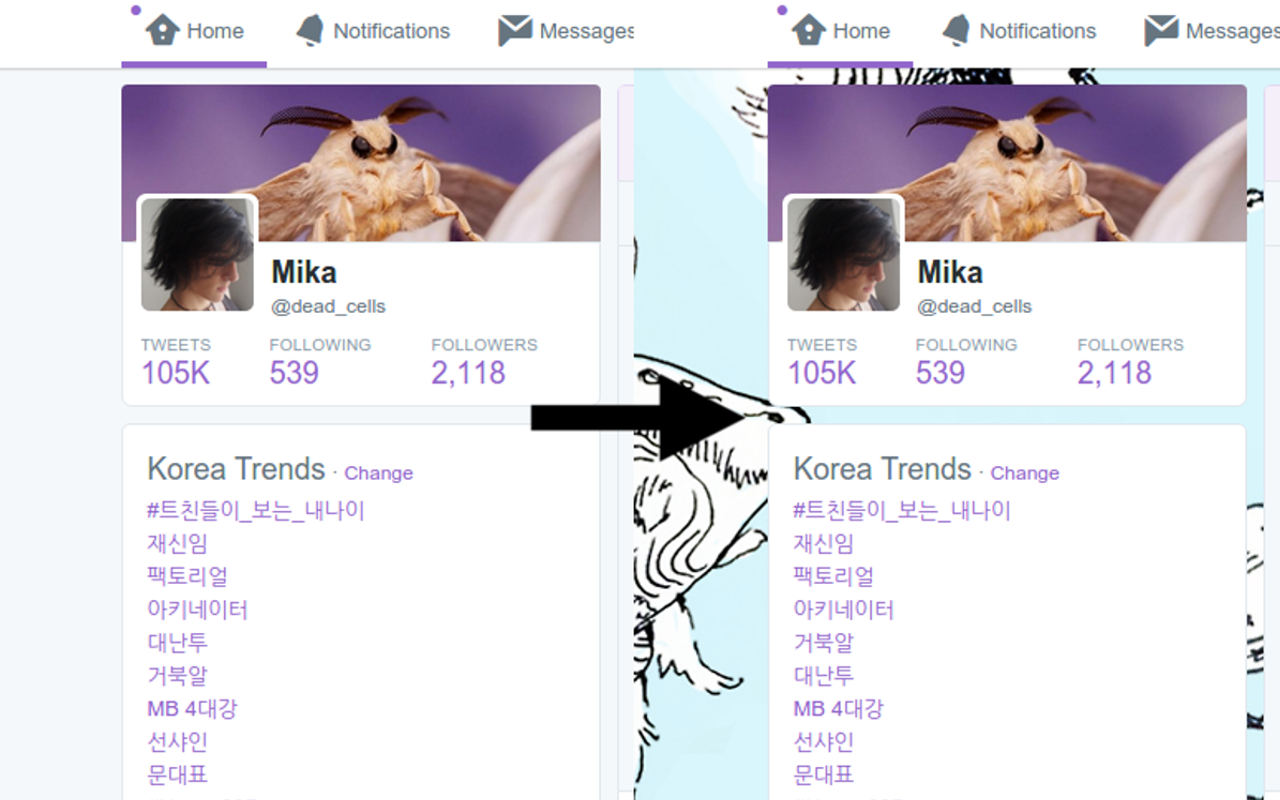 Twitter Background Restorer截图1