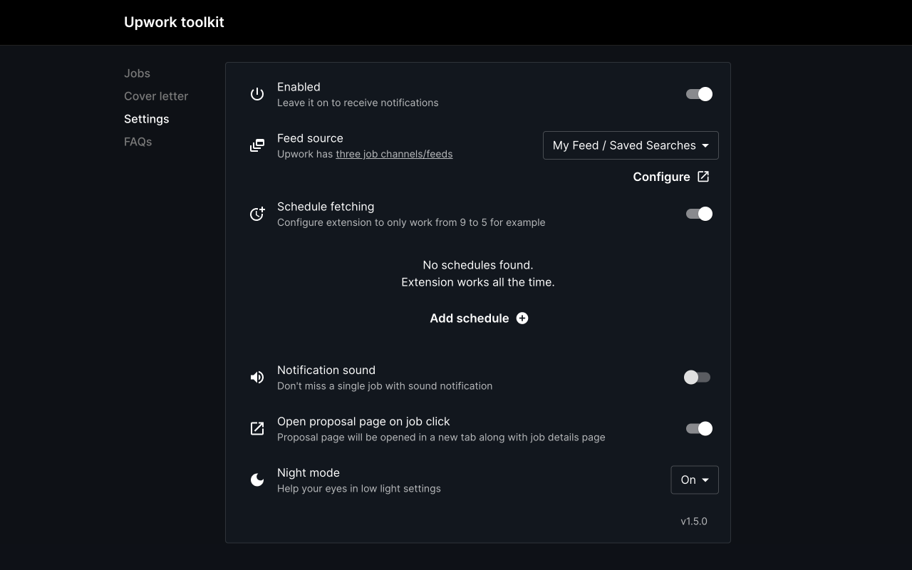 Upwork toolkit - your own freelance assistant截图2