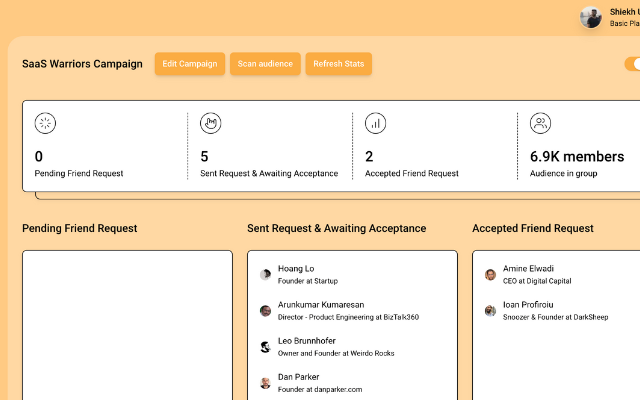 ReachOwl - Social media DM automation tool截图1