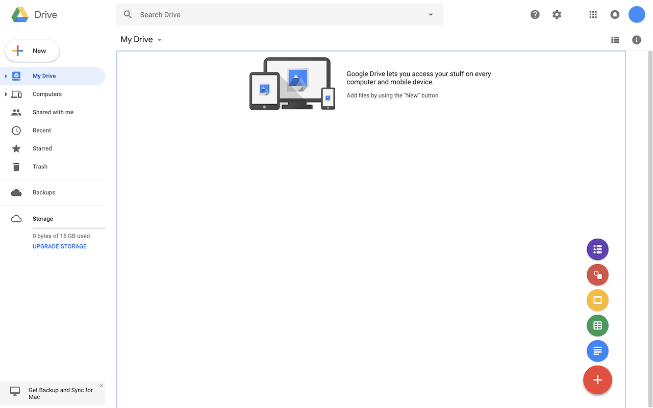 Floating Action Button for Google Drive截图1