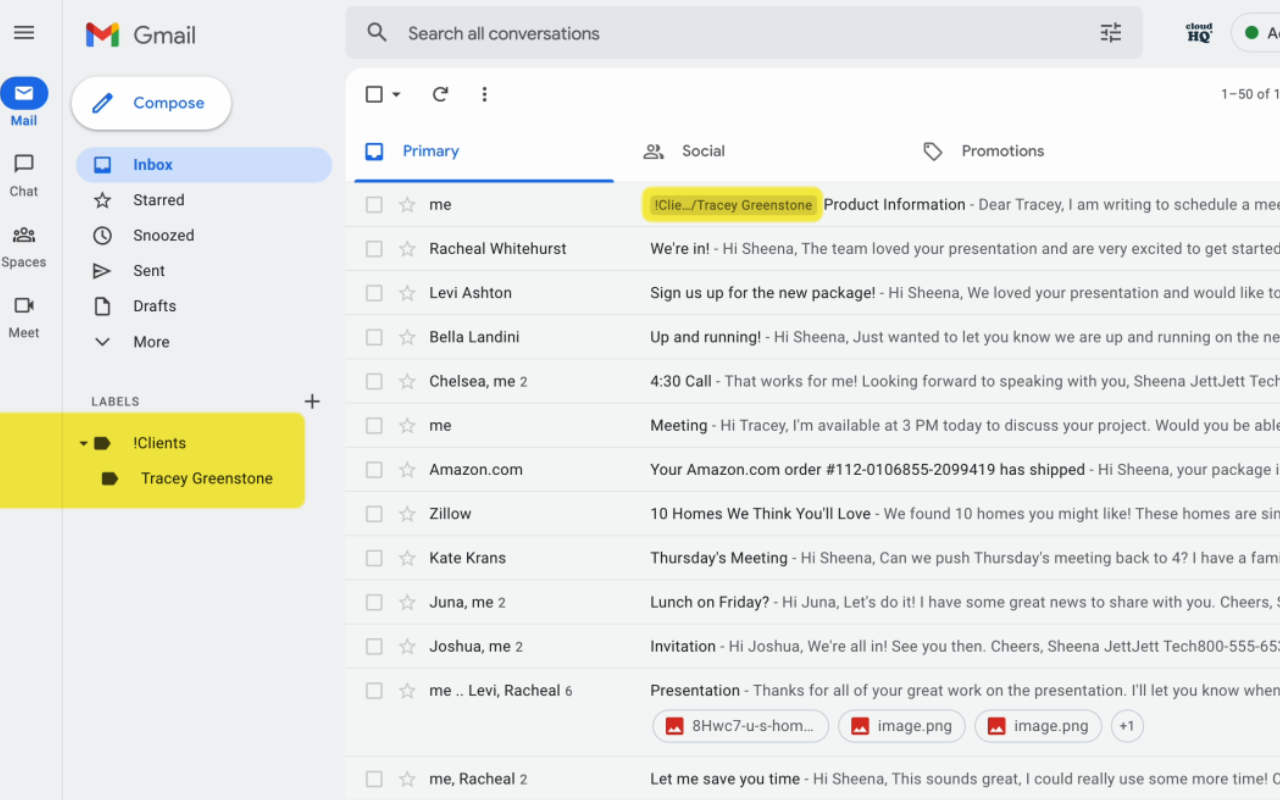 Auto Label for Google Gmail™ by cloudHQ截图2