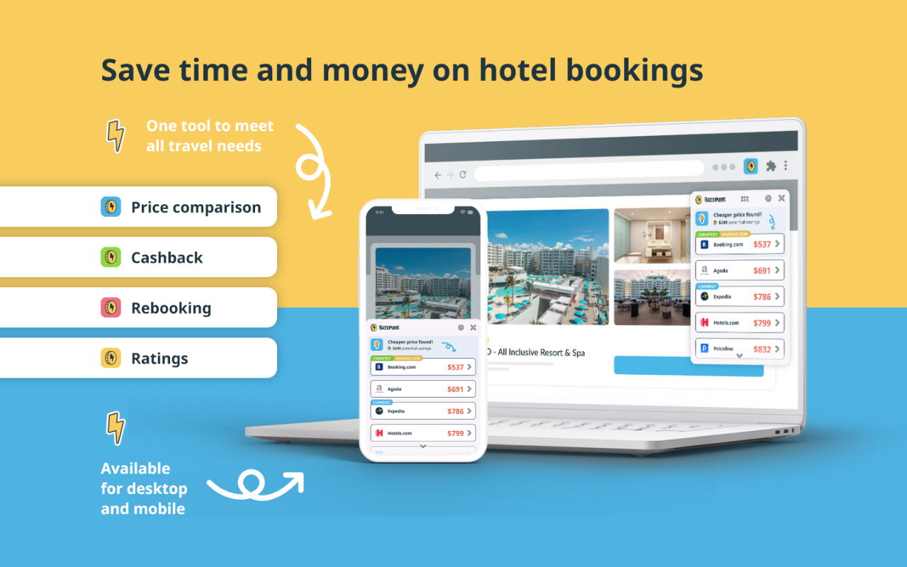 Ratepunk - Get More Out Of Travel截图3