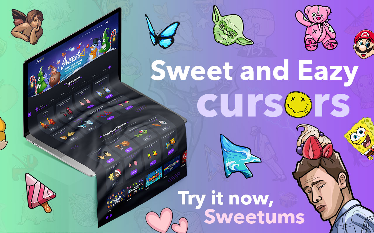Sweezy Cursors ★ Chrome 的自定义光标截图1
