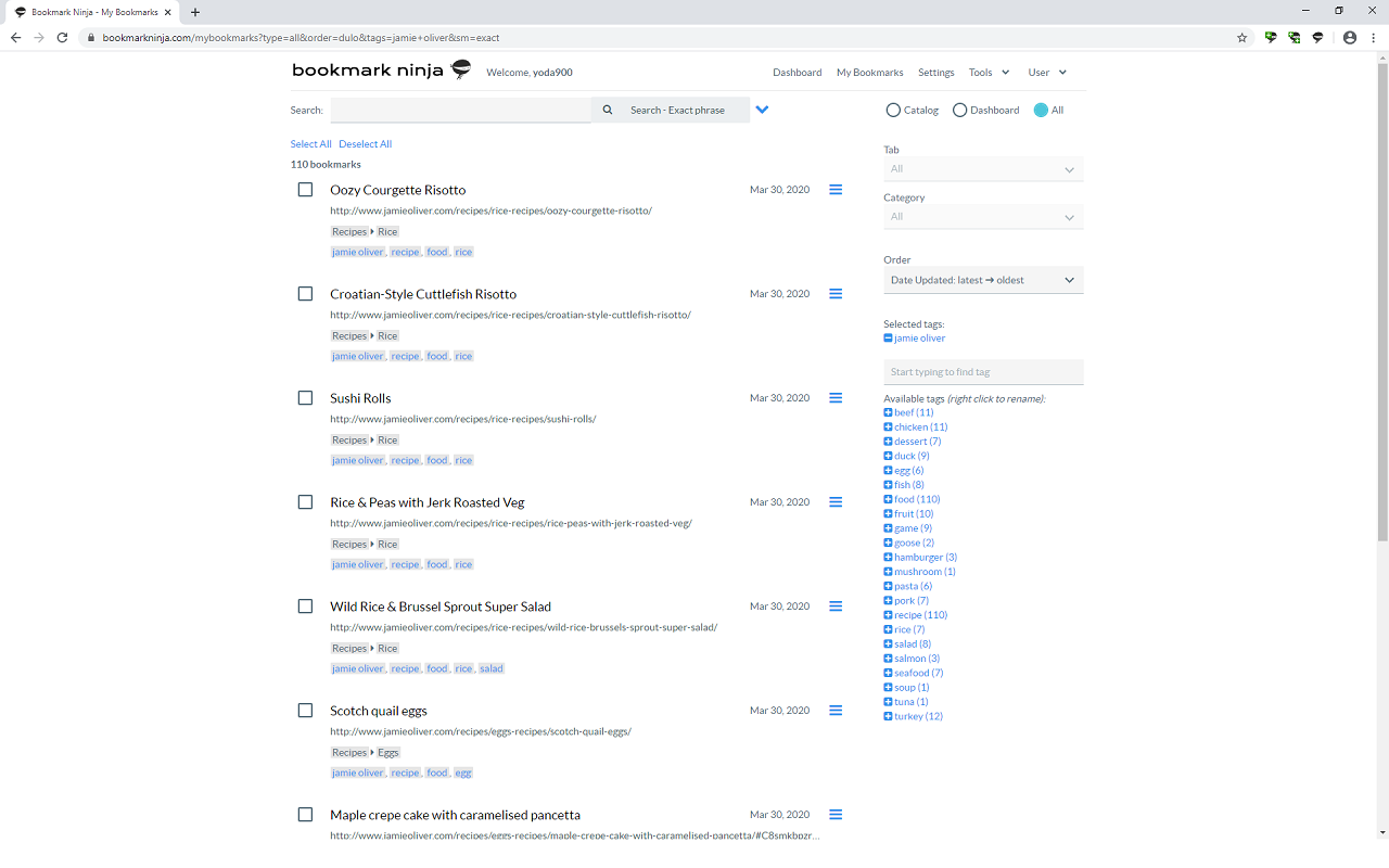 Bookmark Ninja - Bookmark All Tabs截图3