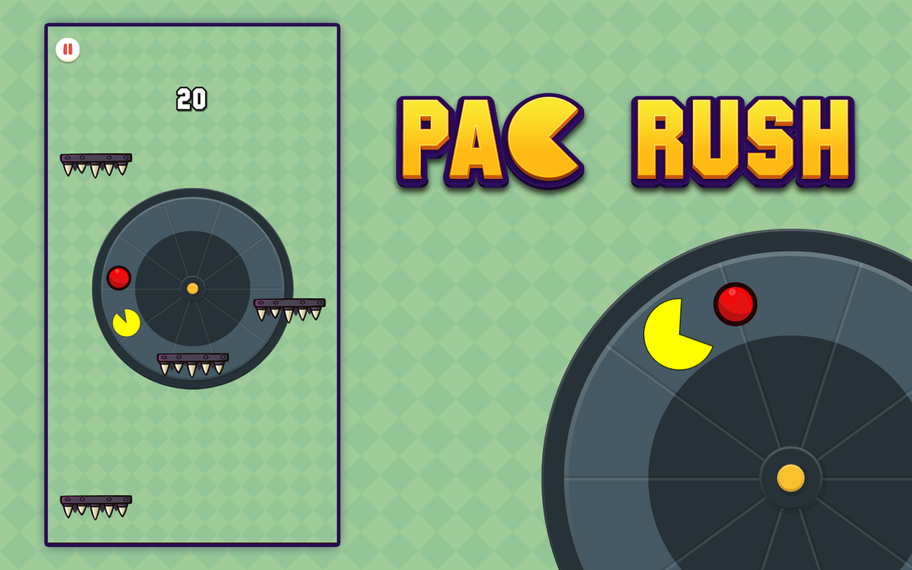 Pac-man Rush Game截图1