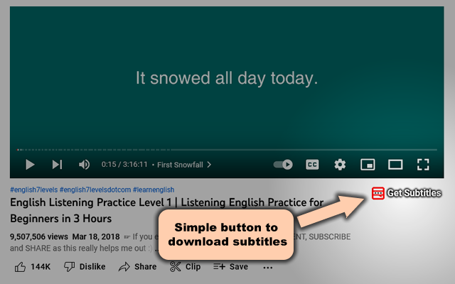 Download Youtube Subtitles截图1