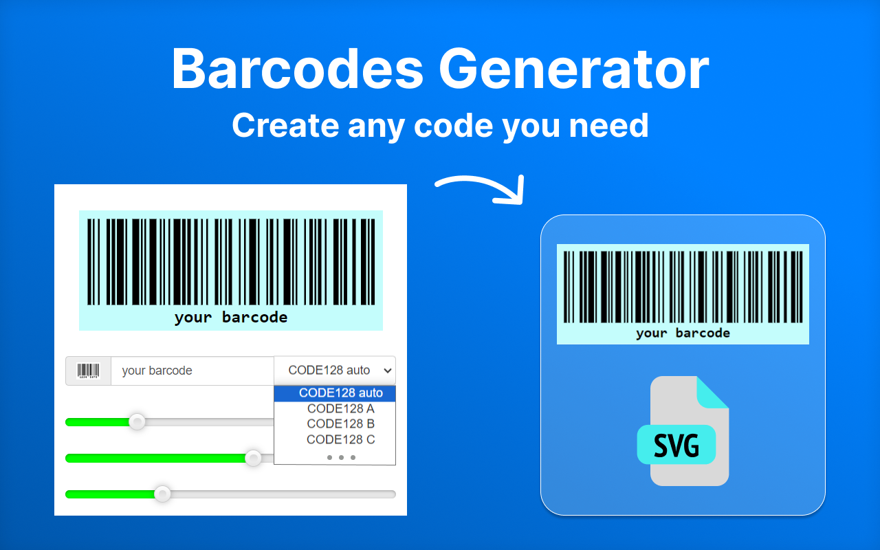 条形码生成器 - Barcode Generator截图1