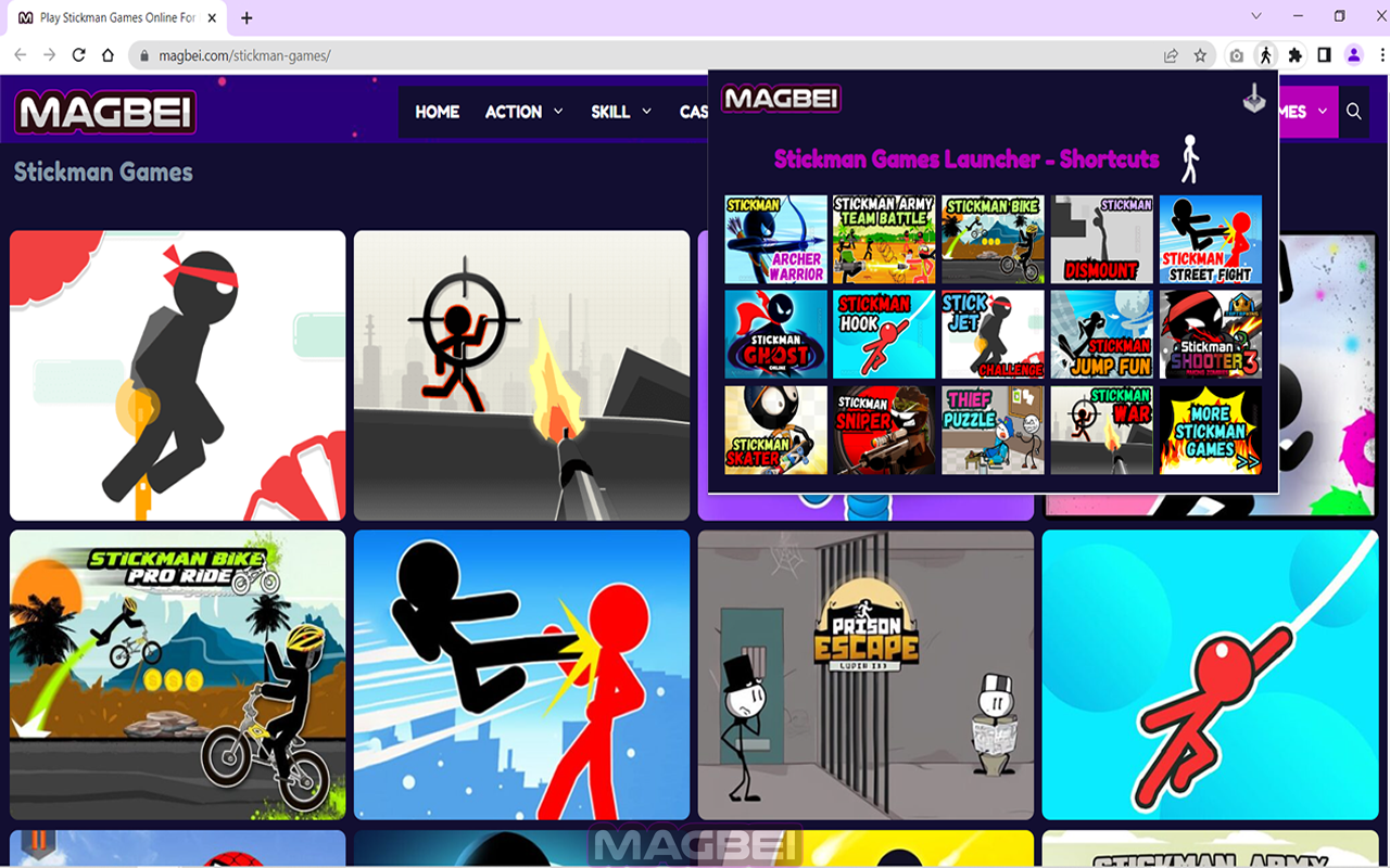 Stickman Games Collection: Favorite & Play [Launcher]截图1