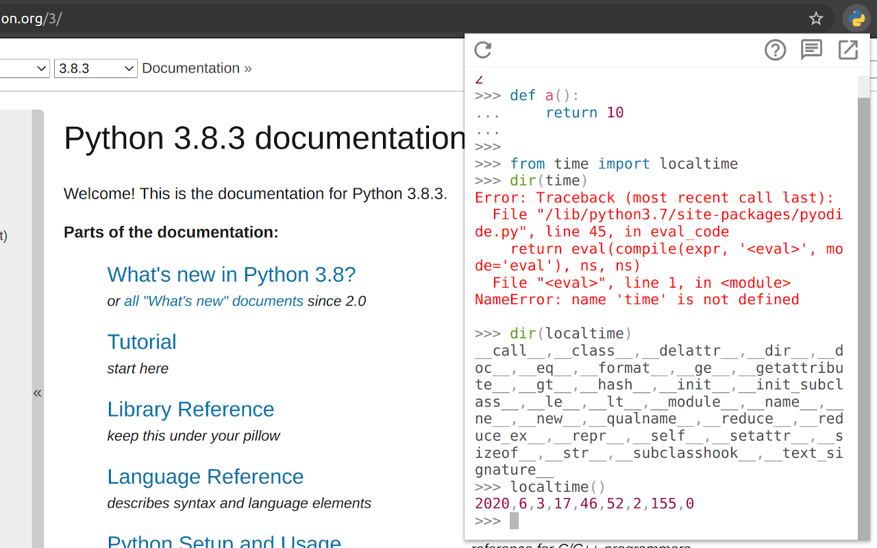 Python Shell截图1