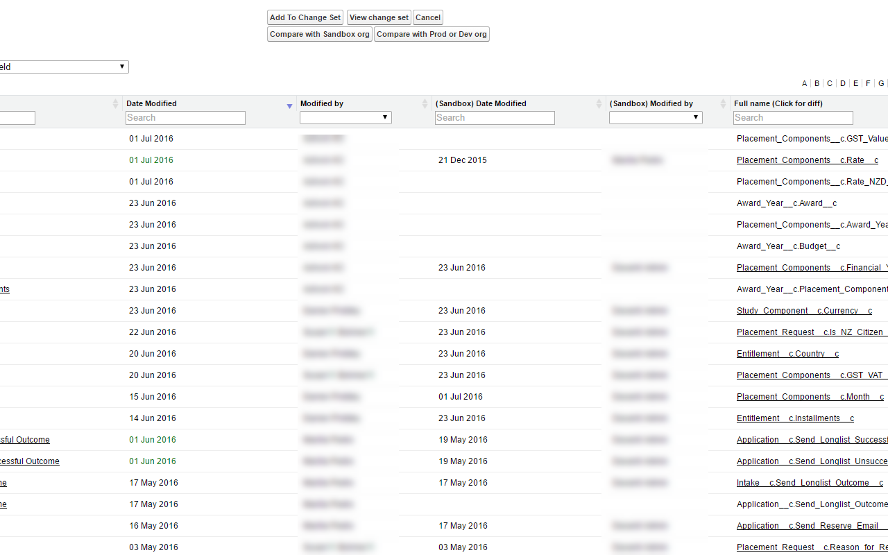 Salesforce Change Set Helper截图5