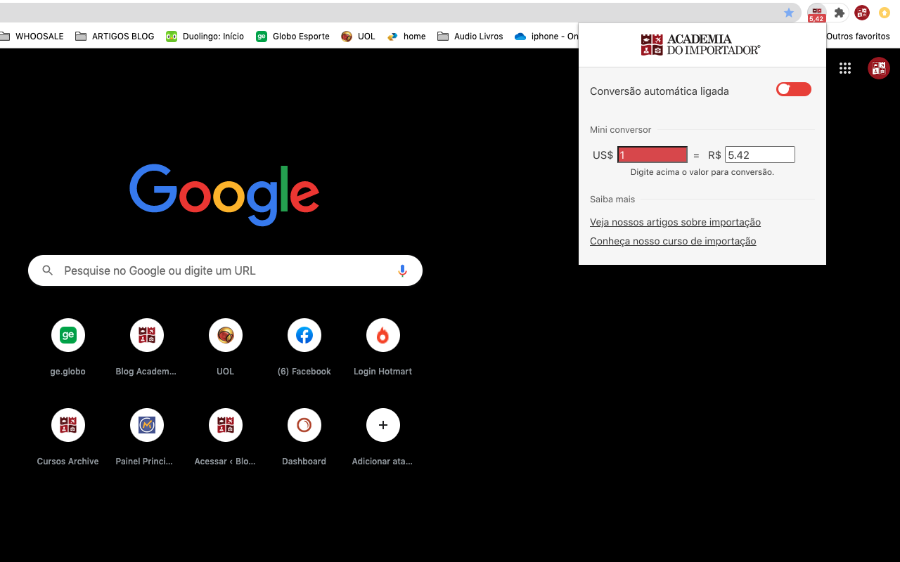 Academia do Importador截图2