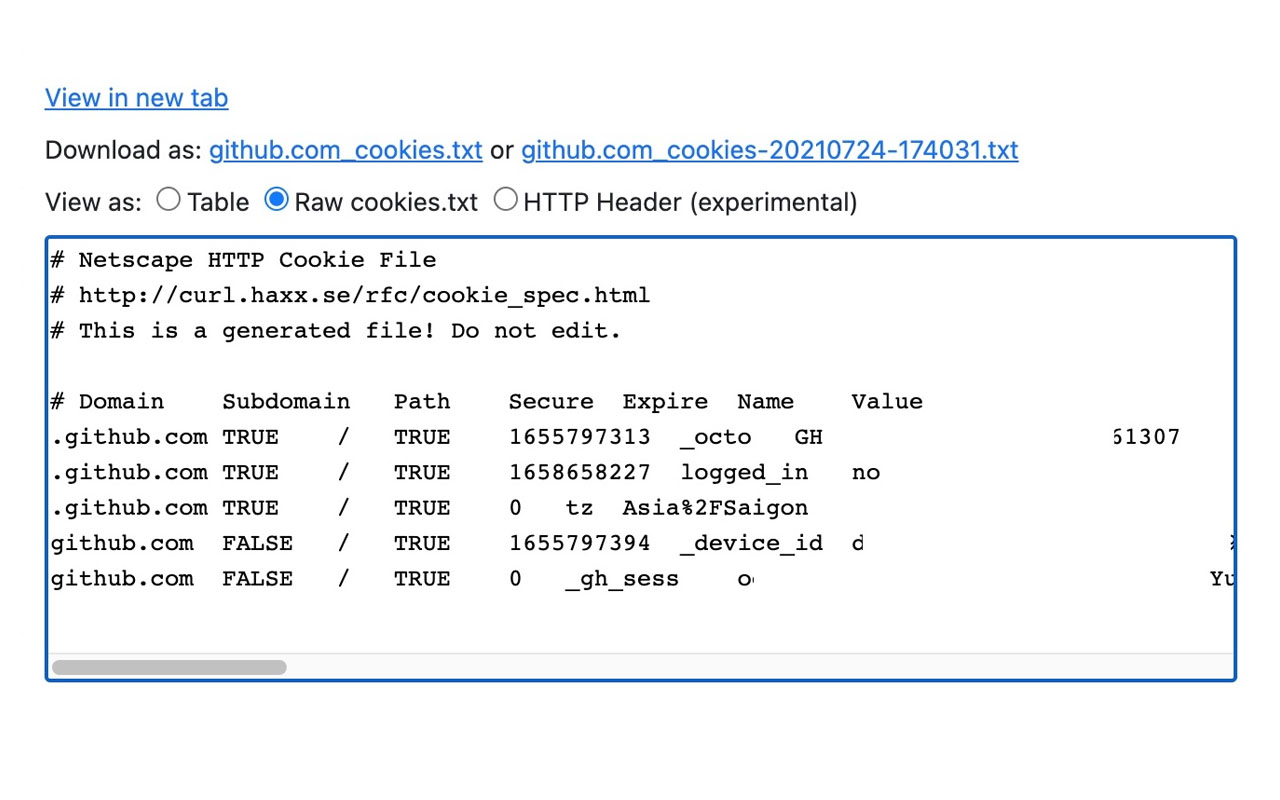 Open Cookies.txt截图1