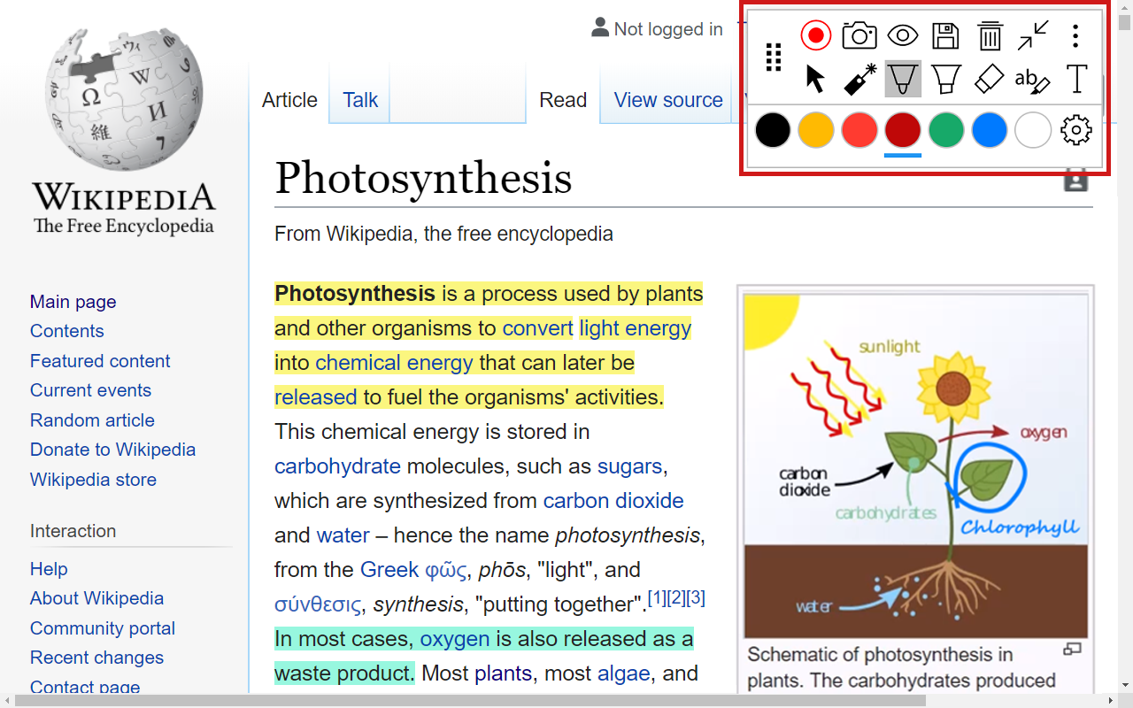 Annotate: Web Annotations with Screen Sharing截图1
