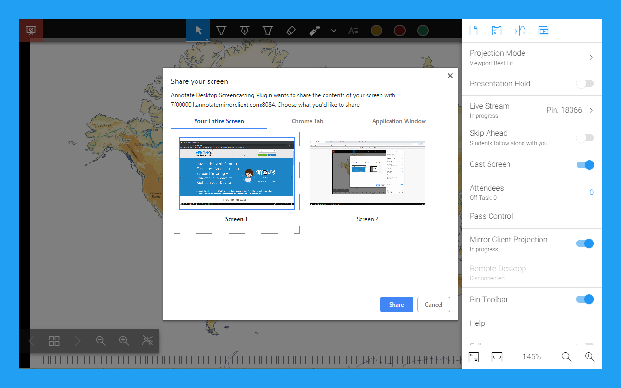 Annotate: Web Annotations with Screen Sharing截图2