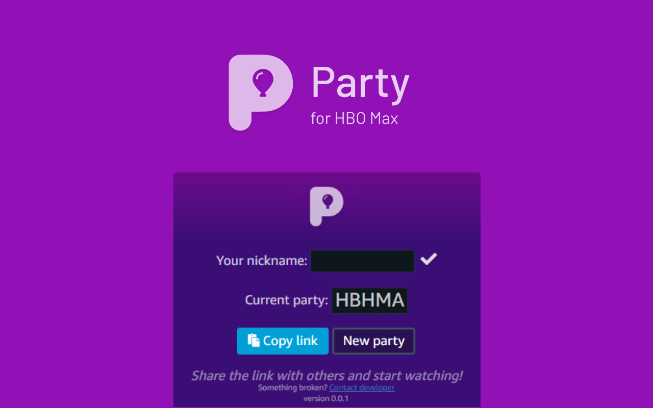 HBO Max Party: watch HBO together and chat截图1