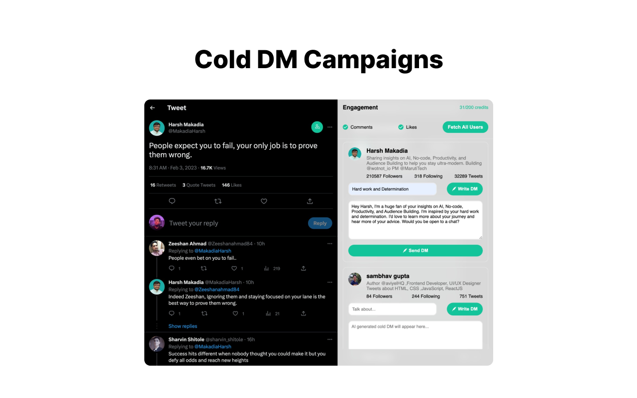 Thunderclap.ai - Supercharge Twitter with AI截图2