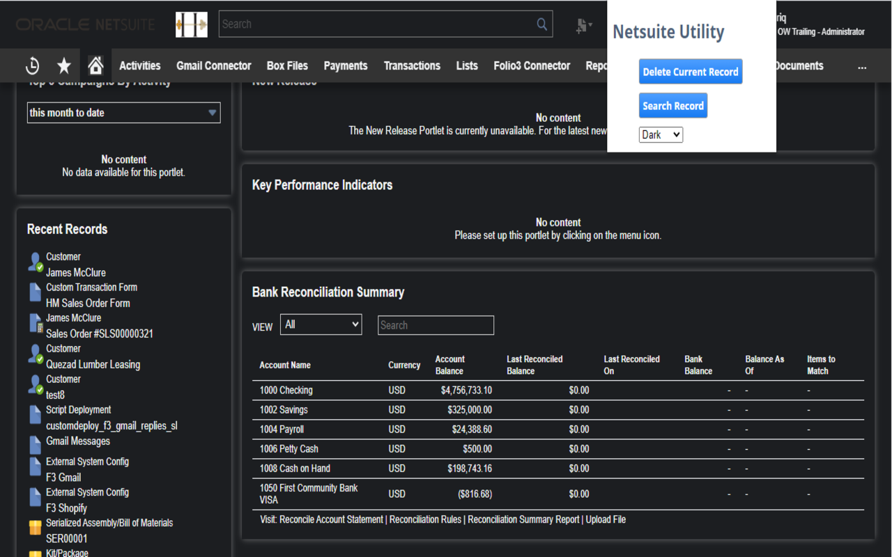 Netsuite Utility Plugin截图1