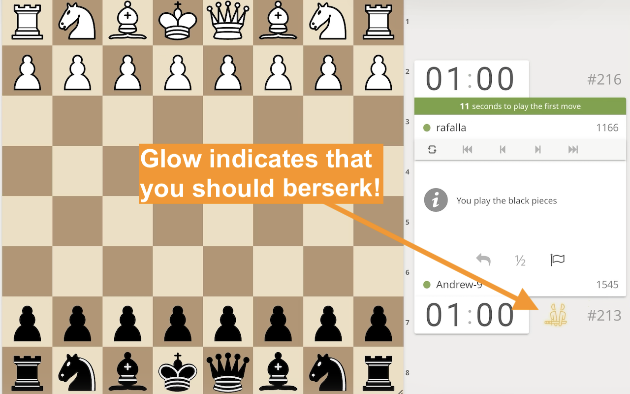 Smart Berserk | Lichess截图1
